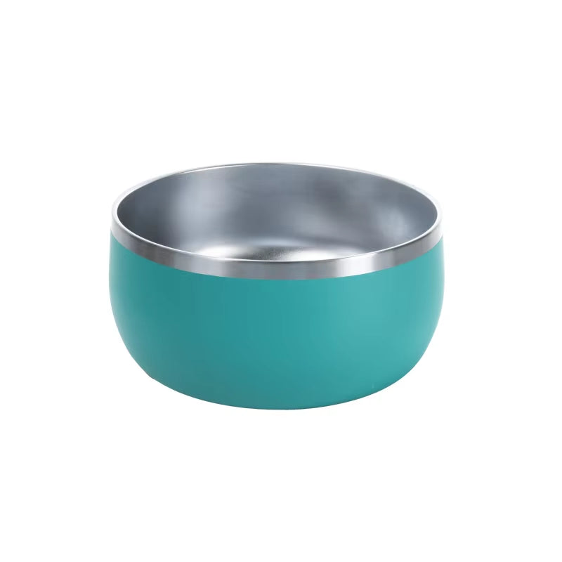 Wholesale Insulated Stainless Steel Dog Bowl Non-Skid Double Wall Pet Water Bowl Custom Logo Bulk Factory Supplier OEM ODM