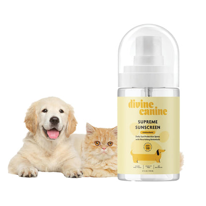 Dog Sunscreen Spray - SPF 30 UV Water Resistant - 2 Fl Oz